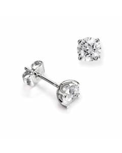 0.10ct Classic Round Diamond Stud Earrings