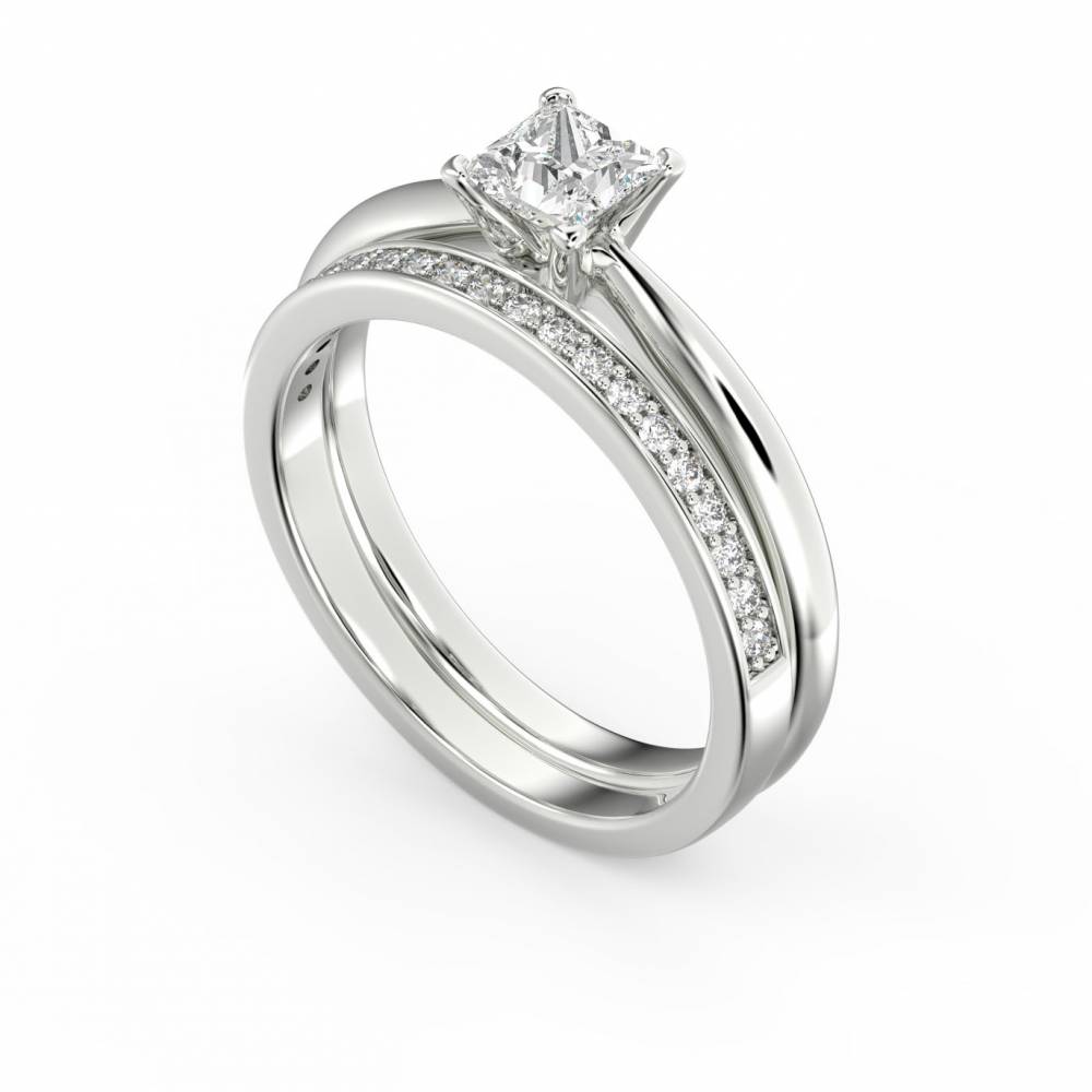 Princess Diamond Engagement Ring W