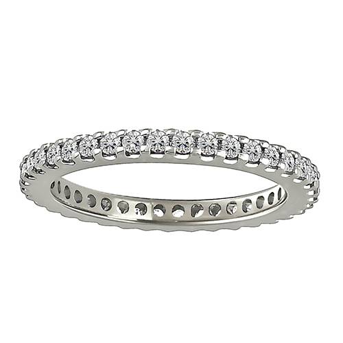 2mm Elegant Round Diamond Full Eternity Ring W