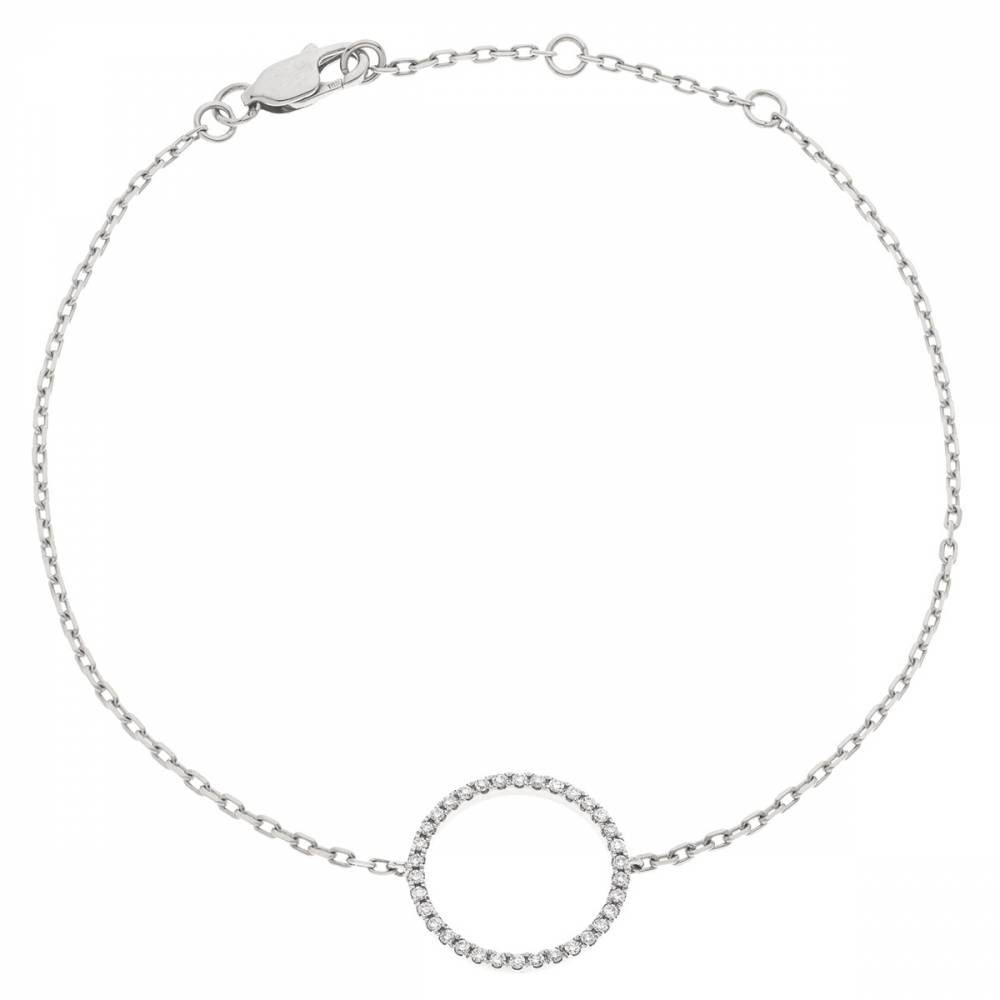 Classic Round Diamond Designer Bracelet W