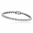 Classic Single Row Diamond Tennis Bracelet