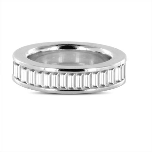 Classic Baguette Diamond Full Eternity Ring W