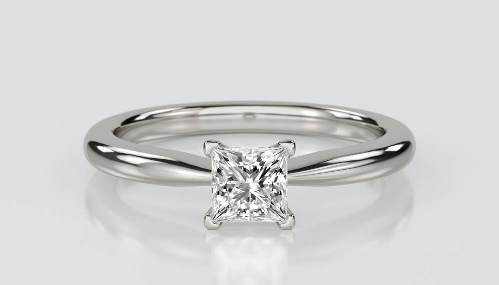 Princess Diamond Engagement Ring W