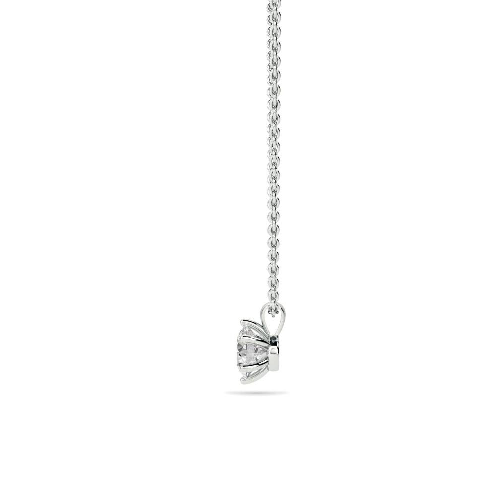 0.15 SI/G-H Classic Round Diamond Pendant W