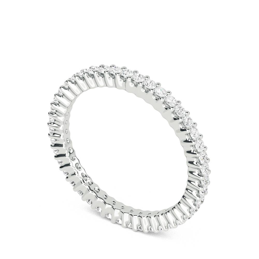 Round Diamond Full Eternity Ring W