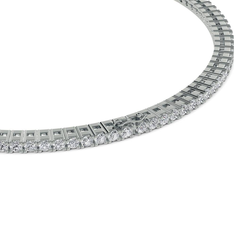 Classic Single Row Diamond Tennis Bracelet W