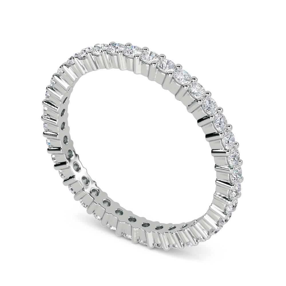 Round Diamond Full Eternity Ring W