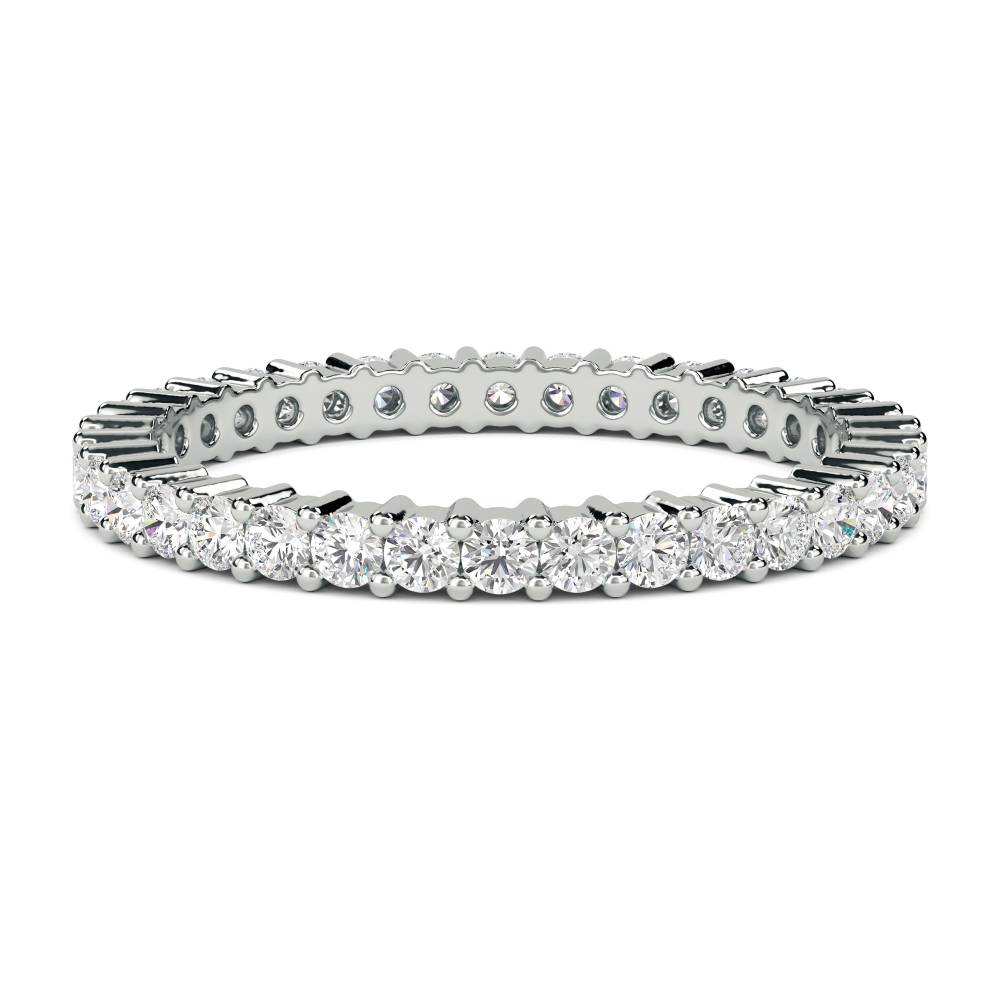 Round Diamond Full Eternity Ring W