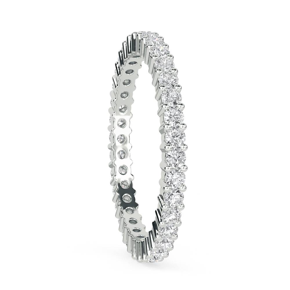 Round Diamond Full Eternity Ring W