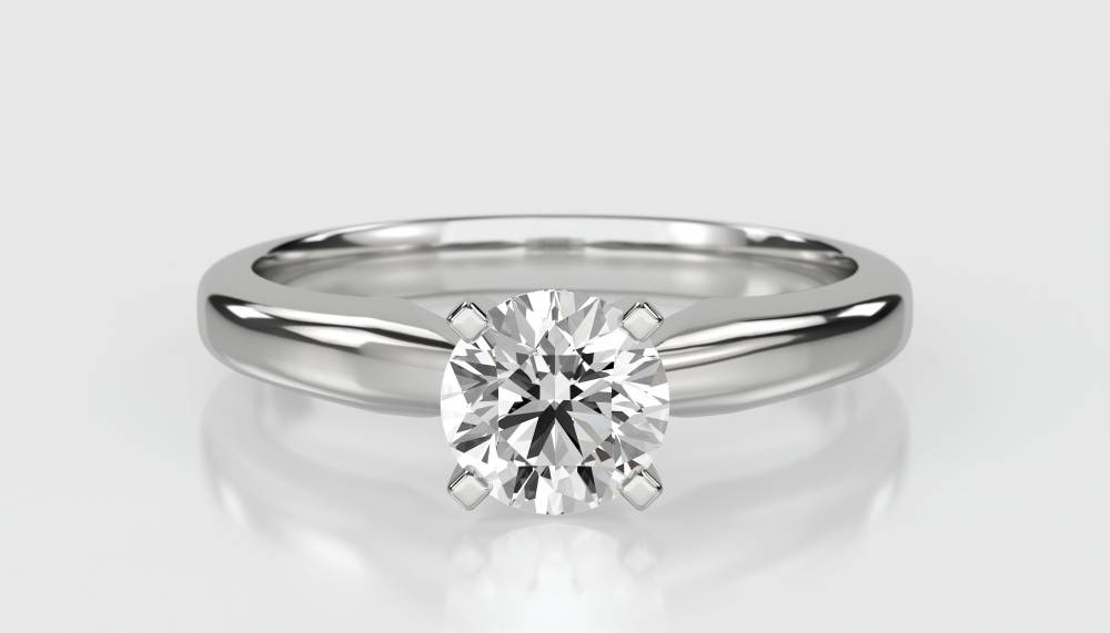 0.25ct Round Diamond Engagement Ring W