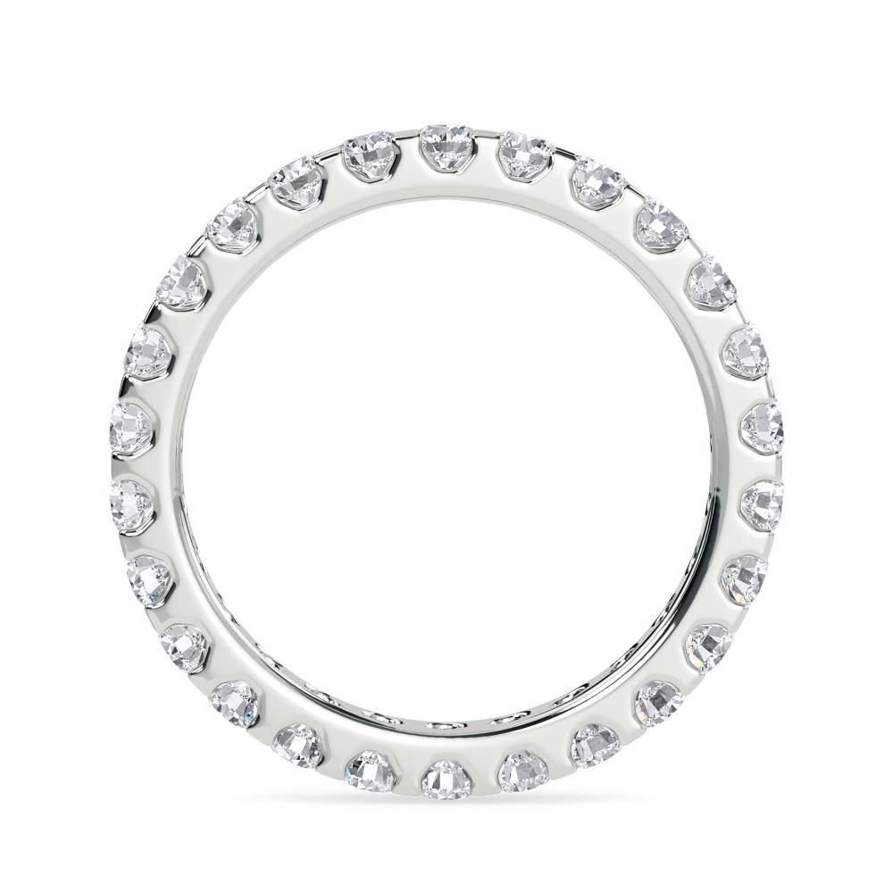 1.00ct Elegant Round Diamond Full Eternity Ring W