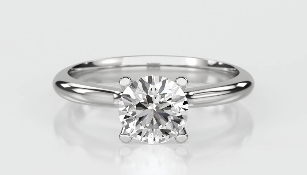 Round Diamond Engagement Ring W