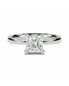 0.25ct Princess Diamond Engagement Ring