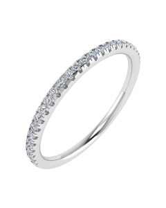 0.15CT VS/GH Round Diamond Set Eternity Ring