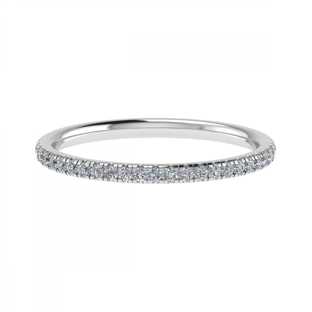 0.15CT VS/GH Round diamond Set Eternity Ring P