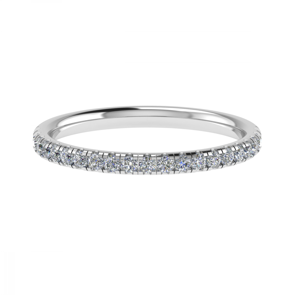 0.25CT VS/GH Round Diamond Set Eternity Ring P