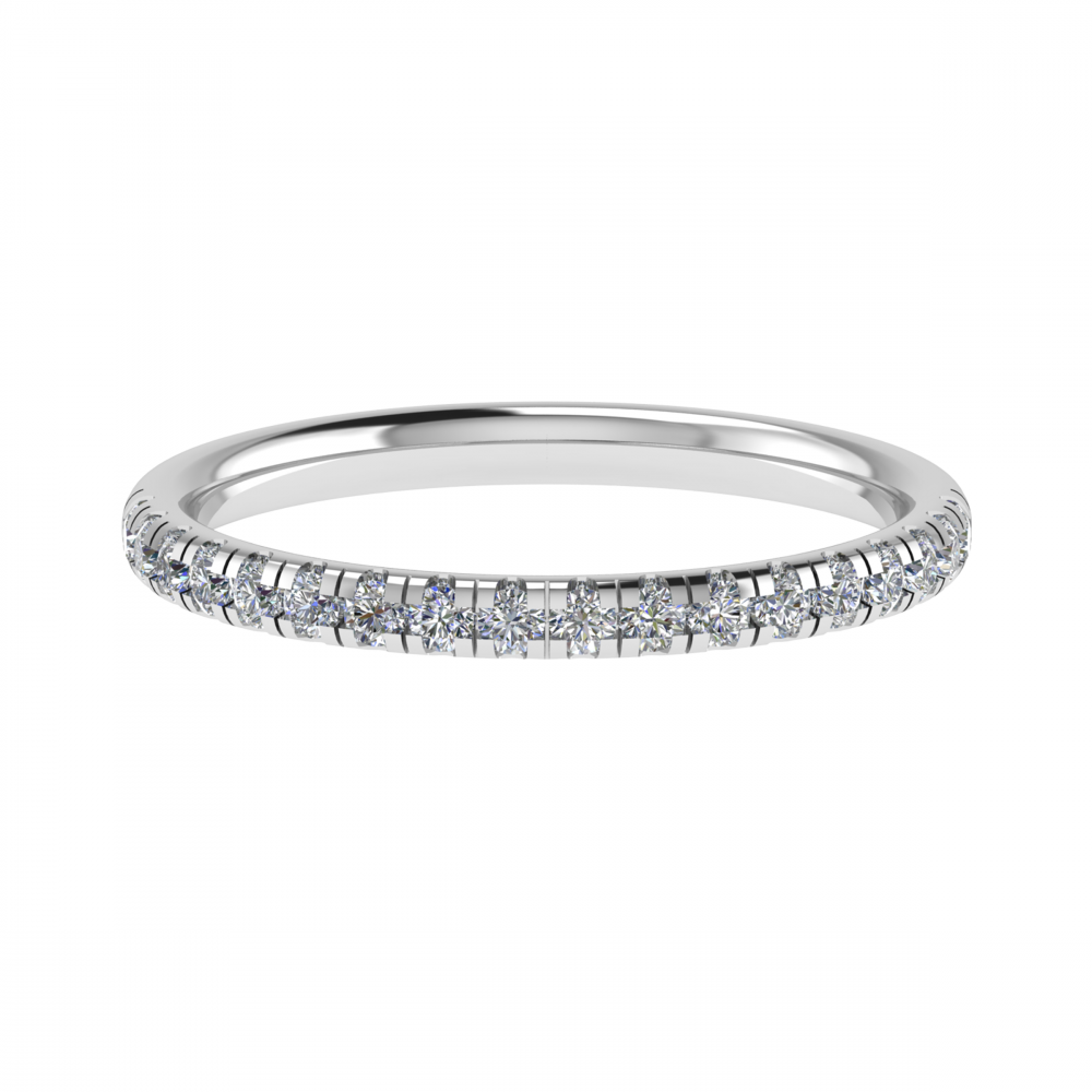0.25CT VS/GH Round Diamond Set Eternity Ring P
